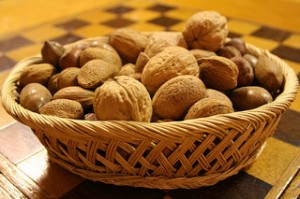 A basket of nuts - Paleo Diet friendly